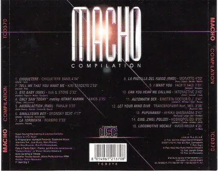 Macho Compilation CD mixed italodance 1994