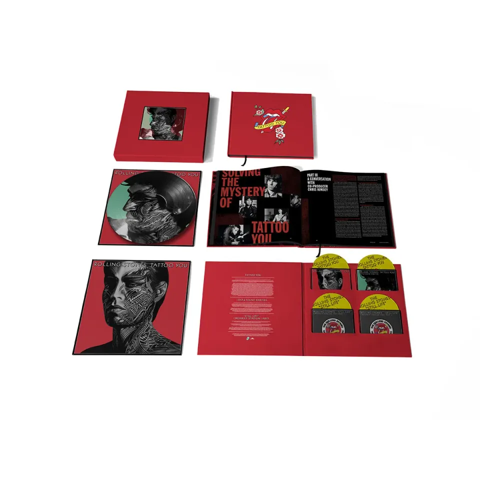 Rolling Stones Tattoo You 40th Anniversary cofanetto CD 4CD remaster