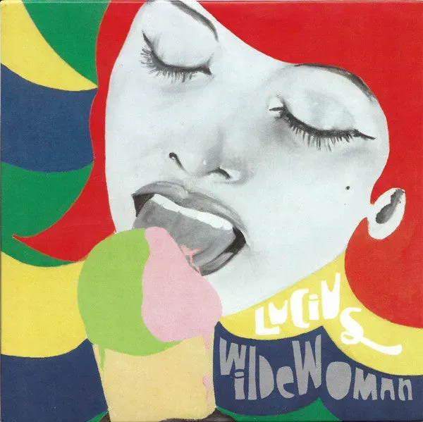 Lucius Wildewoman CDr promo album cardboard sleeve VG