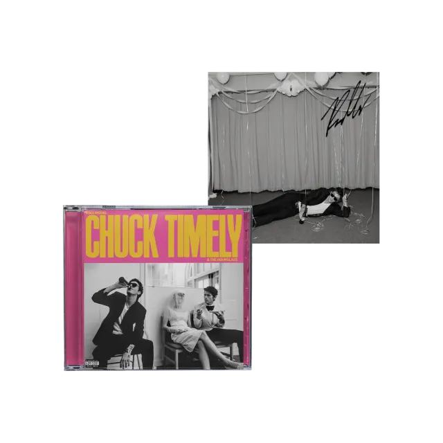 Polydor Records Chuck Timely Hourglass CD bundle art card