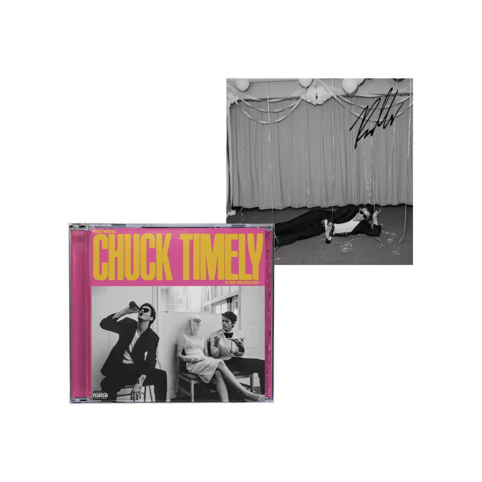 Polydor Records Chuck Timely Hourglass CD bundle art card
