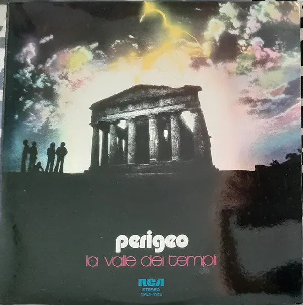 Perigeo La Valle Dei Templi LP vinile 1975 VG+