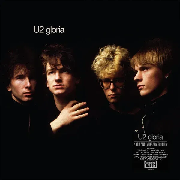 U2 Gloria EP vinile 12" giallo edizione limitata