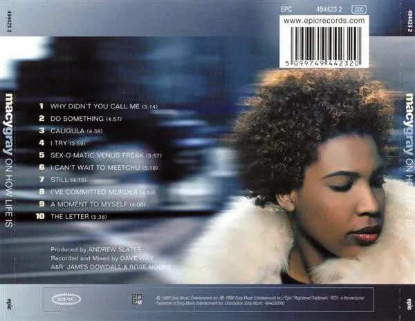 Macy Gray On How Life Is CD soul funk ottimo