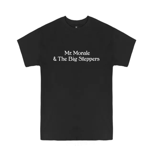 Kendrick Lamar Mr. Morale Big Steppers maglietta nera
