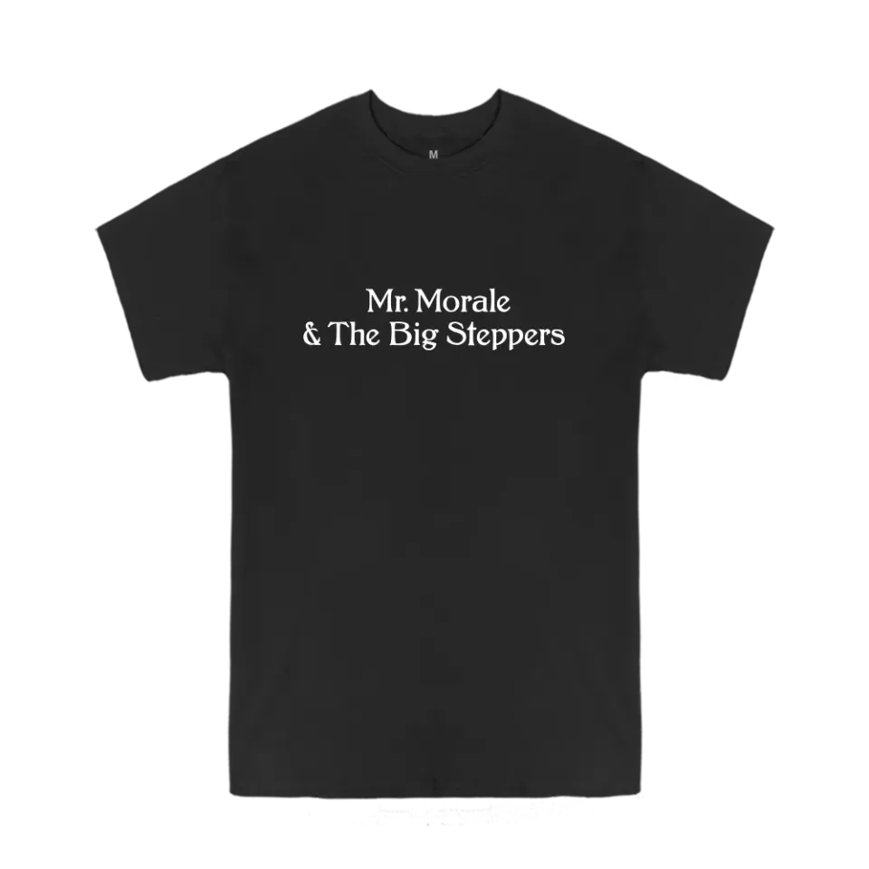 Kendrick Lamar Mr. Morale Big Steppers maglietta nera