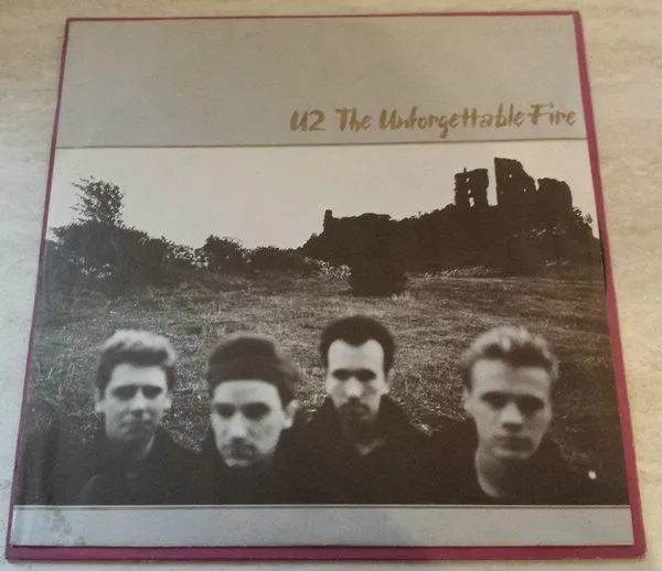 U2 The Unforgettable Fire LP VG+ stampa Italia