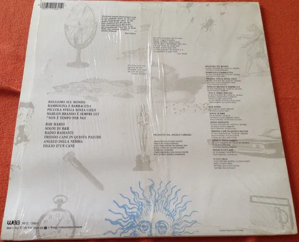 Luciano Ligabue Ligabue Vinile LP 1990 usato VG+