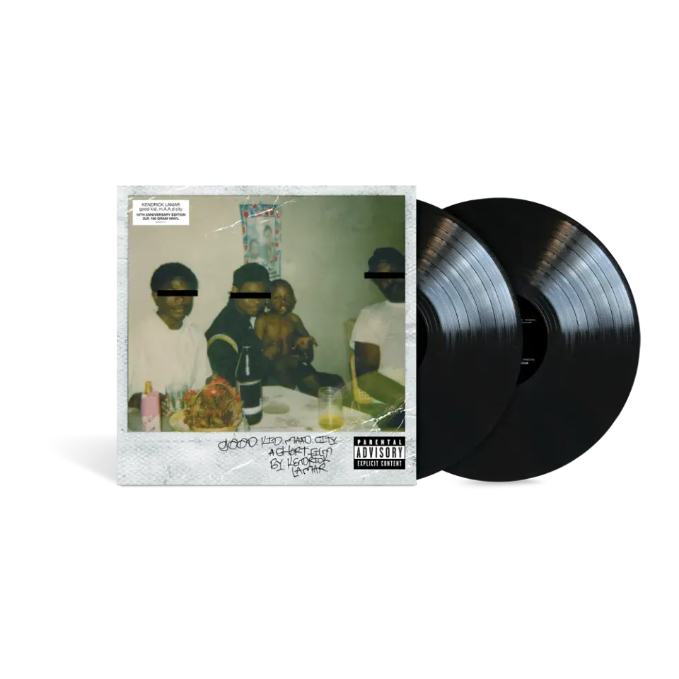 Polydor good kid m.A.A.d city vinile nero 2LP anniversario