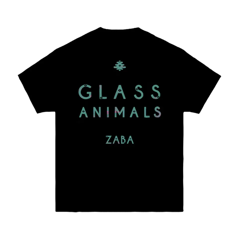 Glass Animals Zaba t-shirt nera stampa album