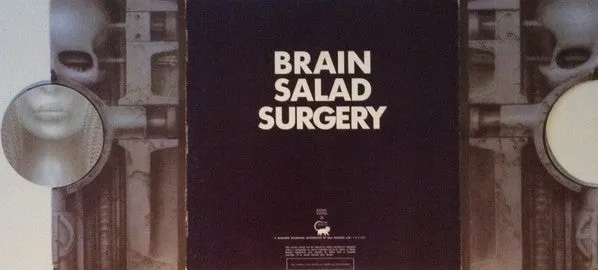 Emerson Lake Palmer Brain Salad Surgery vinile LP apribile