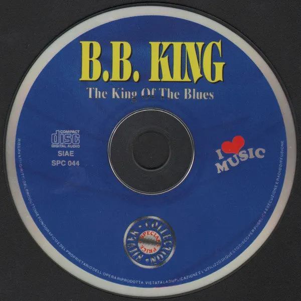 B.B. King The King Of The Blues CD compilation blues