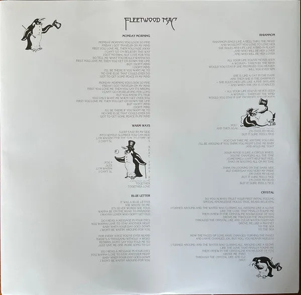 Fleetwood Mac vinile LP album rosso rubino ristampa