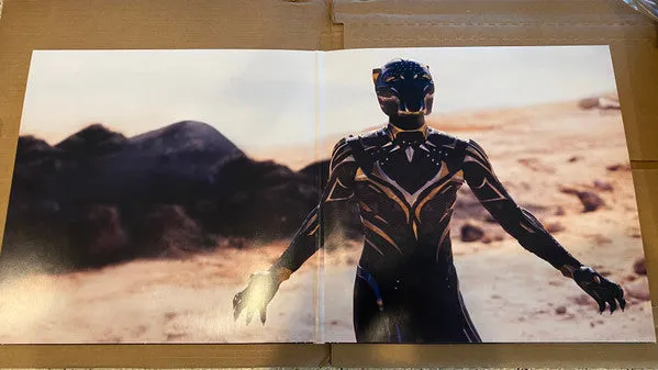 Black Panther Wakanda Forever vinile 2LP black ice limited