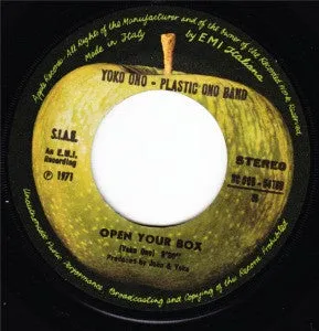 John Lennon Power To The People 45 giri 7" italiano