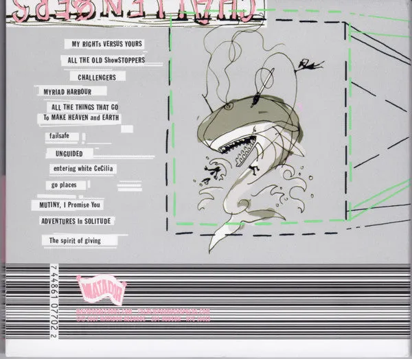 New Pornographers Challengers CD album digipak 2007