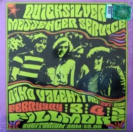 Quicksilver Fillmore Auditorium Feb 4th 1967 doppio vinile 2xLP