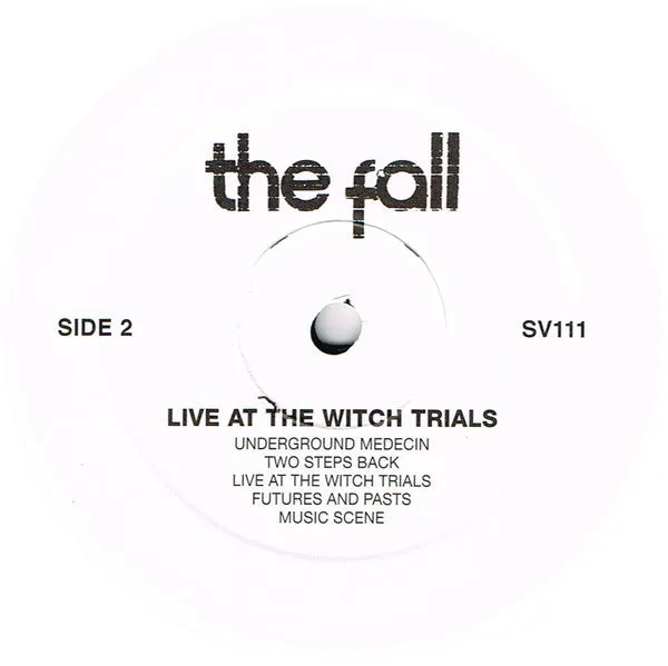 The Fall Live At The Witch Trials vinile LP post-punk