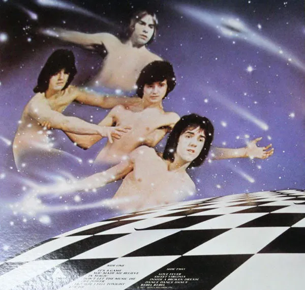 Bay City Rollers It's A Game Vinile LP Giappone 1977 Apribile