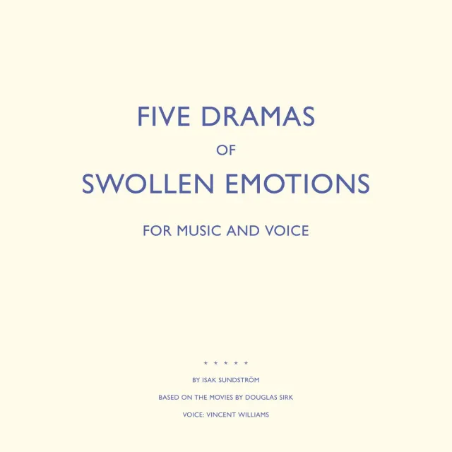 Black Sweat Records Isak Sundström Five Dramas vinile spoken word