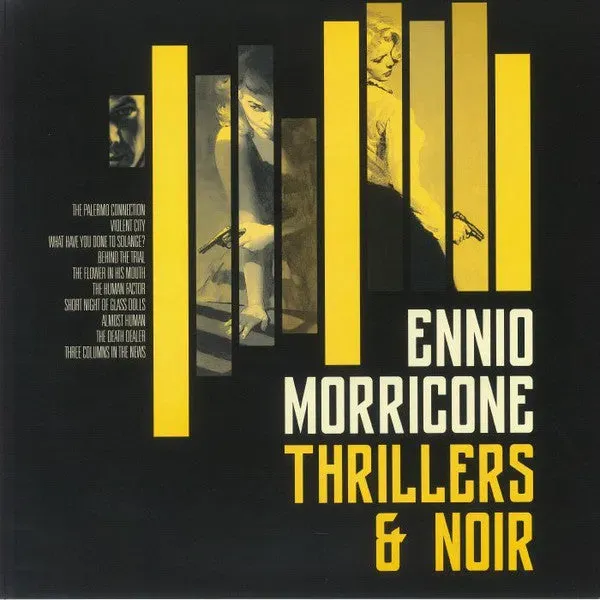 Ennio Morricone Thrillers & Noir LP compilation clear