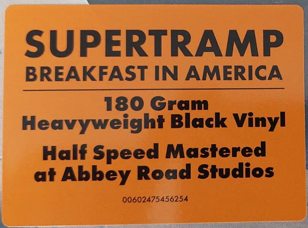 Supertramp Breakfast In America vinile LP ristampa