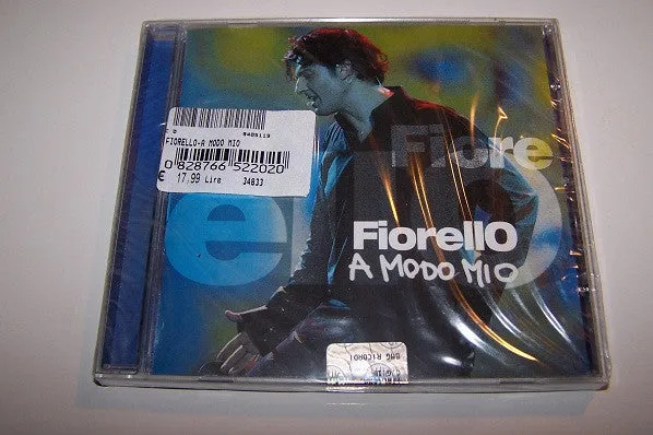 Fiorello A Modo Mio CD album cover Italia 2004