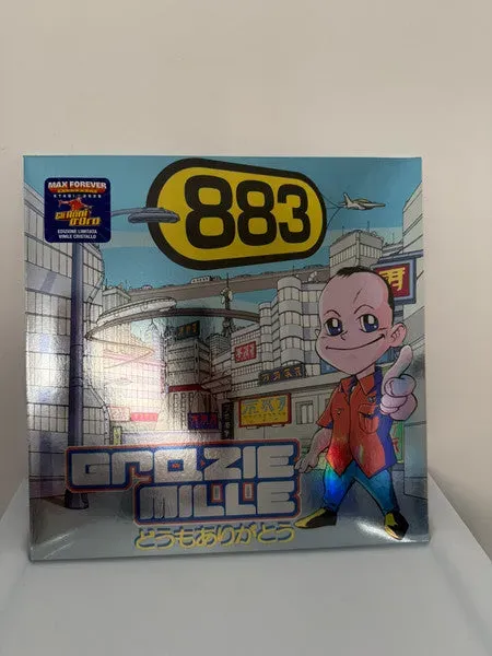 883 Grazie Mille vinile crystal edizione limitata