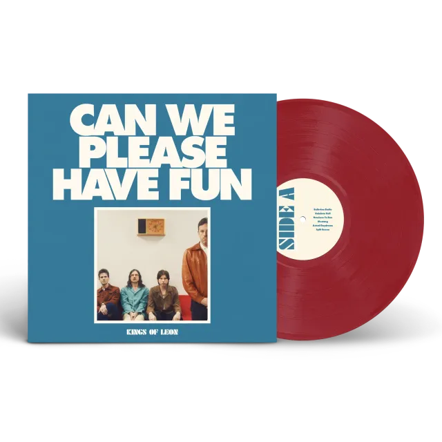 Kings of Leon Can We Please Have Fun LP vinile rosso apple