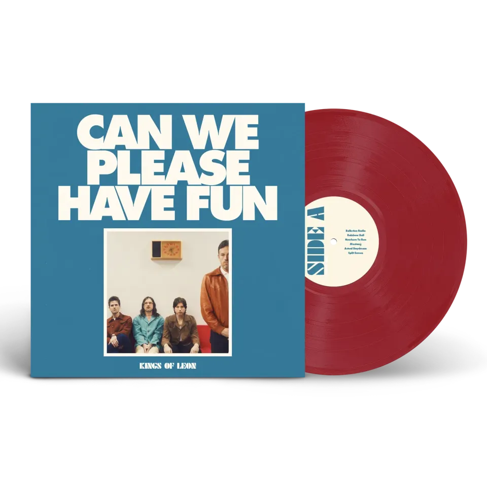 Kings of Leon Can We Please Have Fun LP vinile rosso apple