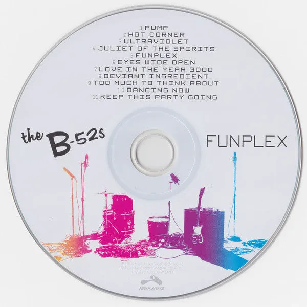 B-52s Funplex CD album 2008 pop rock usato