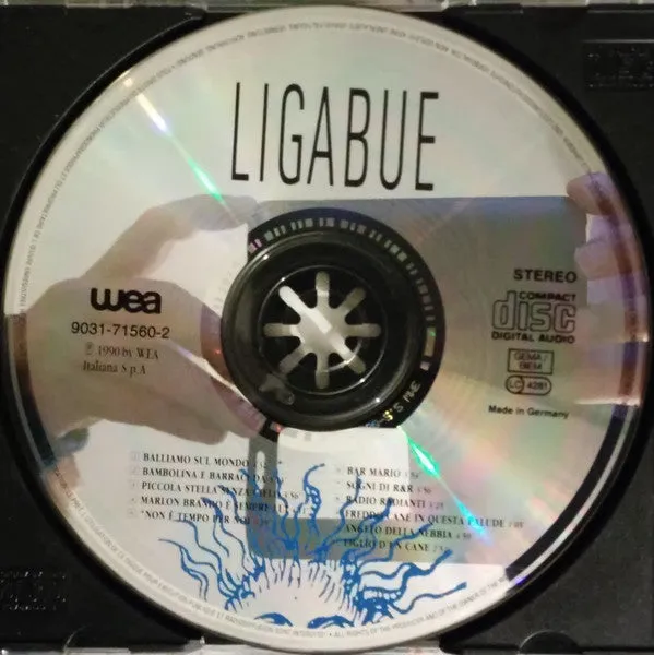 Ligabue CD album 1990 usato VG+ esordio