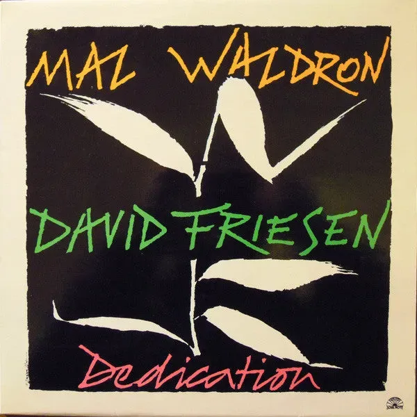 Mal Waldron Dedication vinile LP jazz usato