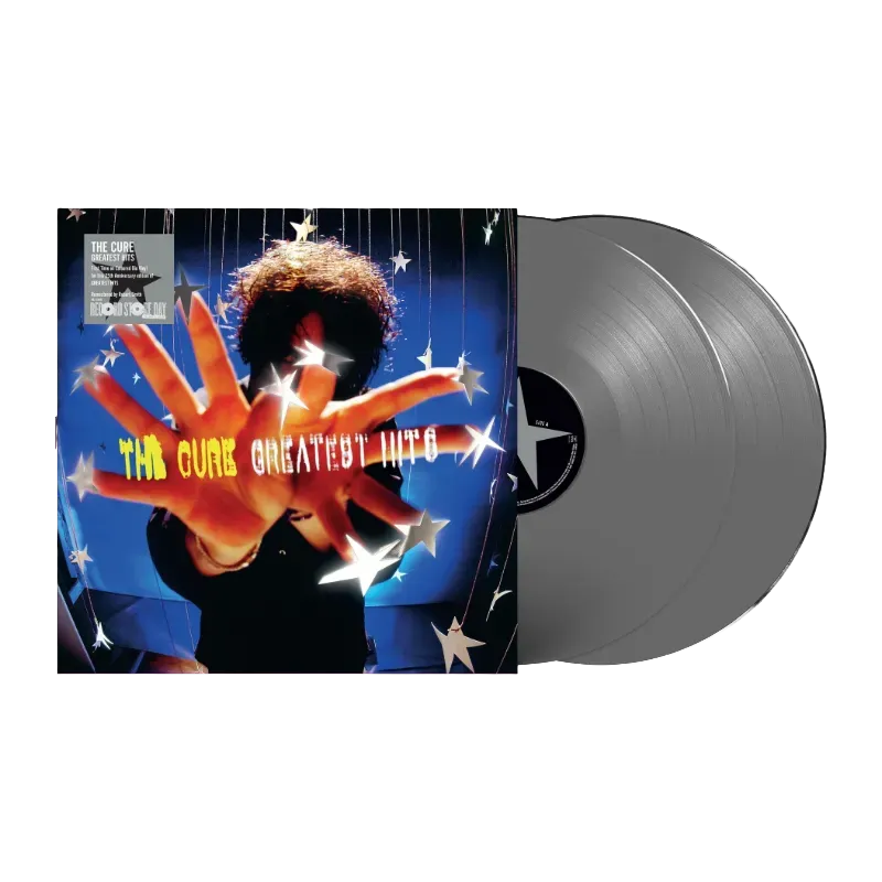 The Cure Greatest Hits 25th Anniversary doppio vinile argentato