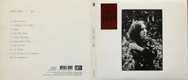 Broken Twin May CD album digipak Mint