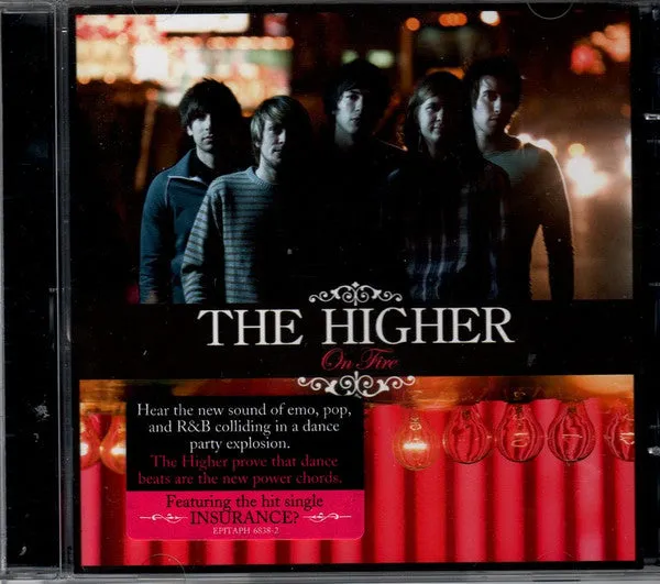 The Higher On Fire CD album VG+ indie rock