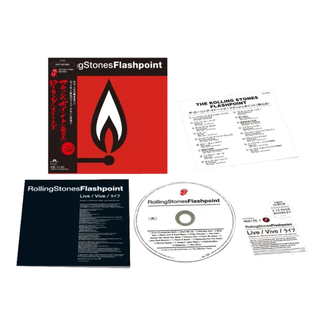 Polydor Flashpoint 1991 CD SHM-CD live
