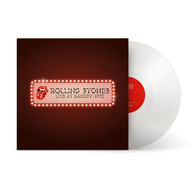 Rolling Stones Live at Racket NYC LP vinile bianco 180g RSD24