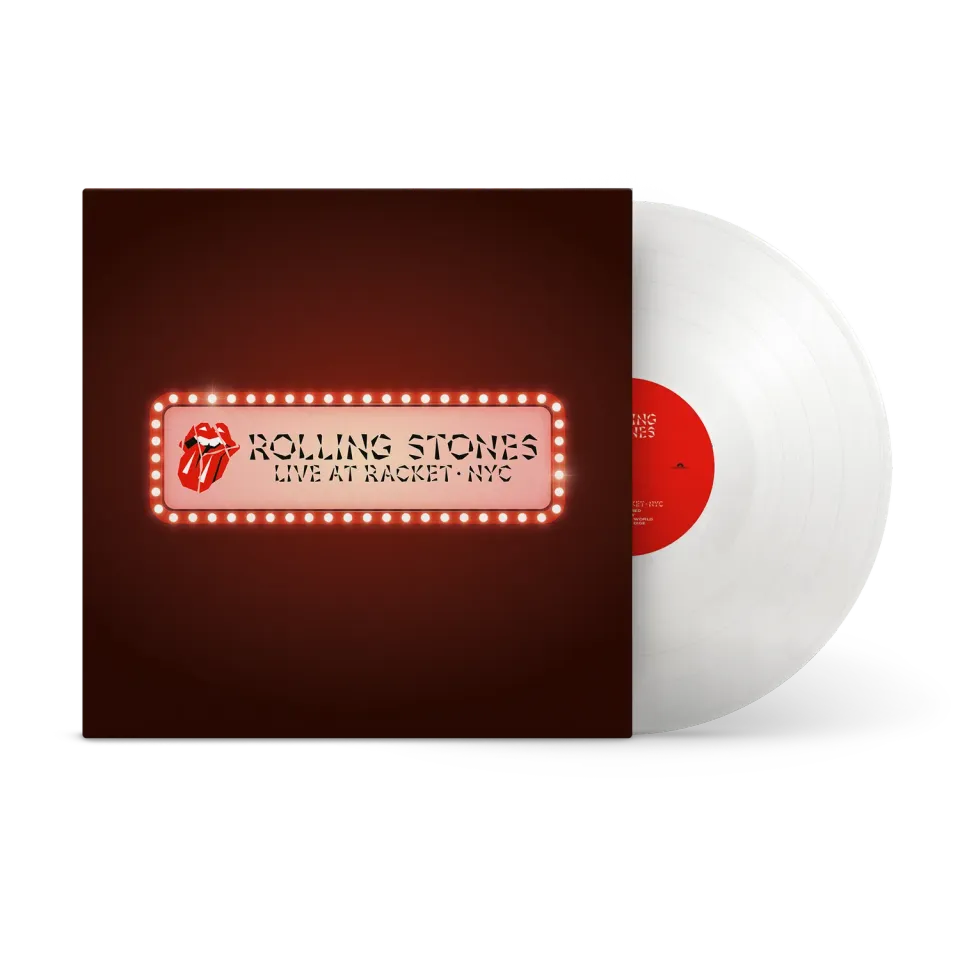Rolling Stones Live at Racket NYC LP vinile bianco 180g RSD24