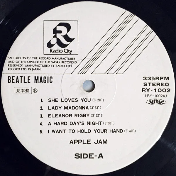 Apple Jam Beatlemagic LP disco Beatles Japan