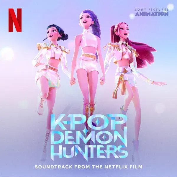 KPop Demon Hunters Colonna sonora LP poster card