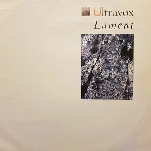 Ultravox Lament LP vinile usato VG+ stampa Italia 1984