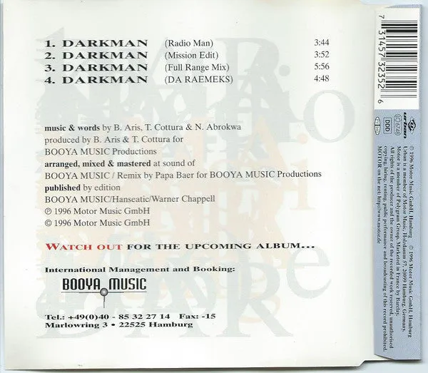 Nana Darkman CD maxi singolo Very Good