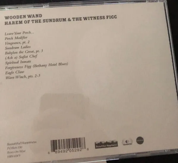 Wooden Wand Harem Of The Sundrum CD album