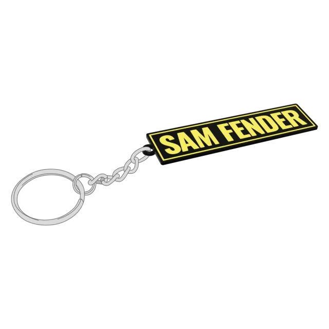 Polydor Sam Fender Logo portachiavi smaltato