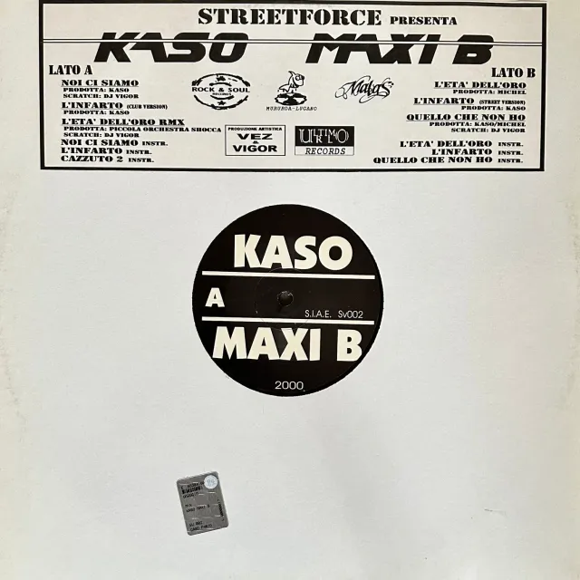 Kaso Maxi B Noi Ci Siamo vinile 12" strumentali