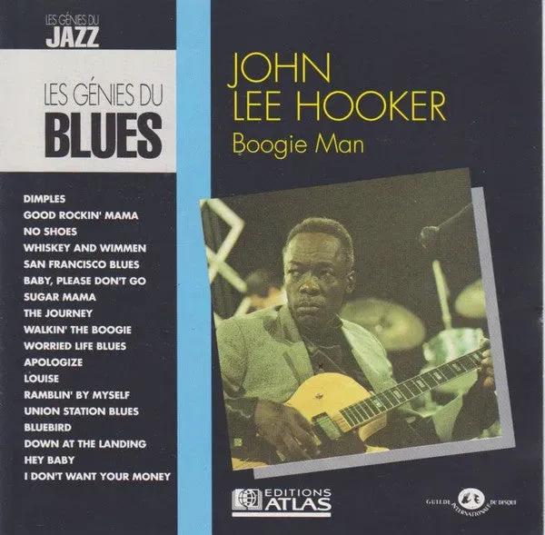 John Lee Hooker Boogie Man CD compilation rimasterizzato
