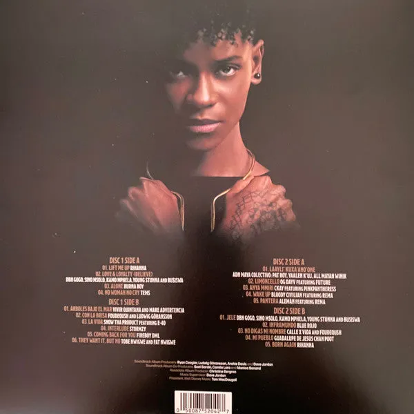 Black Panther Wakanda Forever vinile 2LP black ice limited