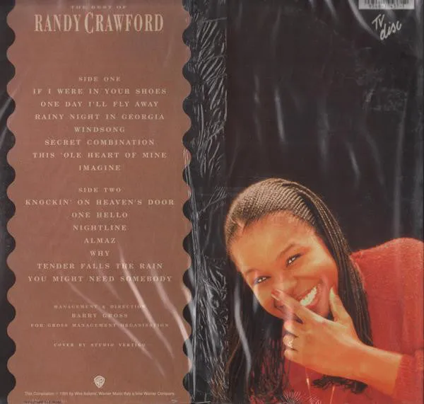 Randy Crawford Best Of LP soul VG+ Italia