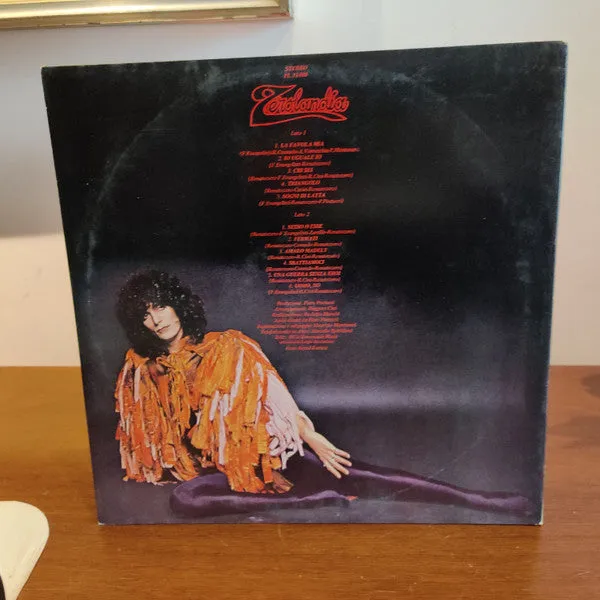 Renato Zero Zerolandia LP vinile 1978 pop rock gatefold